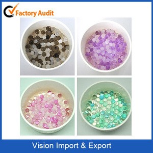 High Clear Transparent Round Crystal Soil