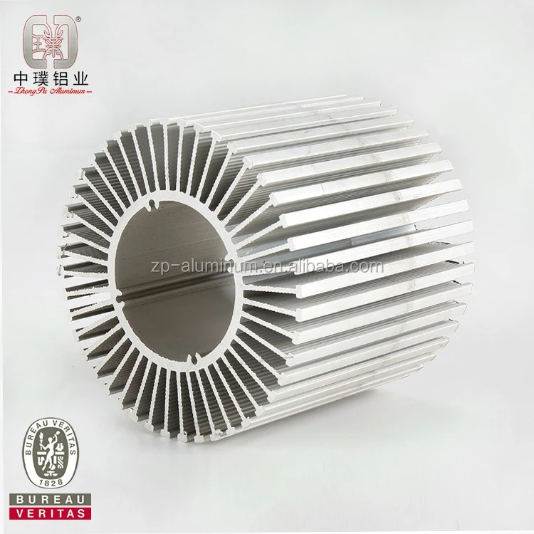 high efficiency hot sale LED aluminum extrusion heat sink with CE ROSH certificate