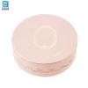 High End Mini Pink Round Praline PVC Insert Packaging Transparent Love Chocolate Bean Paper box