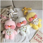 High Quality Adorable Duck Plush Bags Duck New Trendy One-shoulder Cross-body  Bag Ugly And Cute Face Bag For Children And Girls