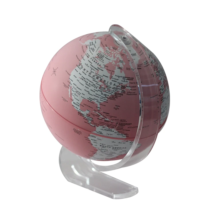 High-Quality Blue Pvc Political Map Water-Proof World Globe