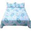 High quality custom bed linen bedsheets bedding sets luxury