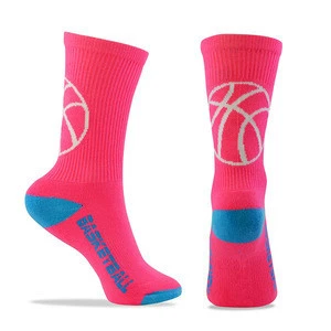 High Quality custom design sublimated basketball sport socks