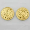 High quality customized 3D zinc alloy ancient gold and silver souvenir coins
