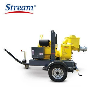 High Quality Diesel Vacuum Pump With Built-in Cooling Fan For Construction Site Dewatering And Wellpoint Dewatering System