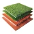 Import High quality diy artificial grass tiles deck garden tiles size 300*300*22mm from China
