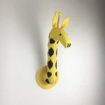 High quality felt fabric wall decoration custom felt animal with low price