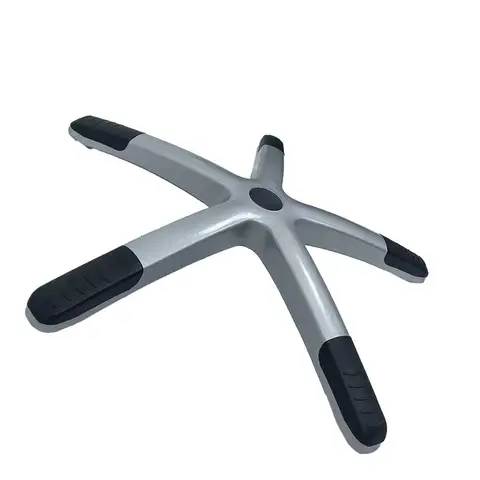 High Quality Five-Star Baking Paint Office Chair Legs Modern Design Plastic Material for Office Room and Bedroom Furniture