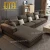Import high quality furniture fabric material wooden frame hotel living room sofa from China