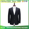 High quality mens slim fit 2 button suit mens new model grid blazers business suit