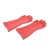 Import High quality red heavy duty rubber insulated work gloves from China