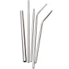 High quality reusable bubble tea stainless steel straws with customized logo