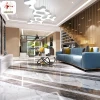 High quality snow white flooring marble porcelain tiles