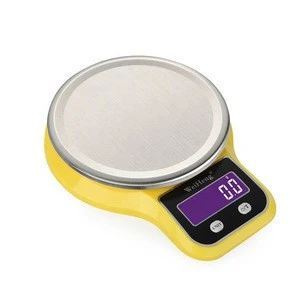 High quality stainless steel multi-function kitchen food weighing scale electronic digital household scales