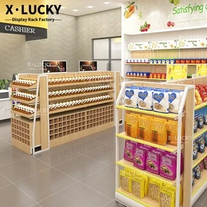 High quality Supermarket customized shelf display for Supermarket grocery store equipment use