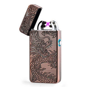 High Quality USB Rechargeable Dual Arc Led Lighter, Rechargeable Lighter