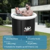 High Quality Wholesale Pvc Recovery Pod Cold Plunge Barrel Luxury Foldable Ice Bath Inflatable Ice Bath Tub For Ice Bathing
