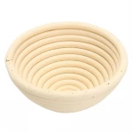High quality wholesaler Natural Handmade Rattan Bread Proofing Basket