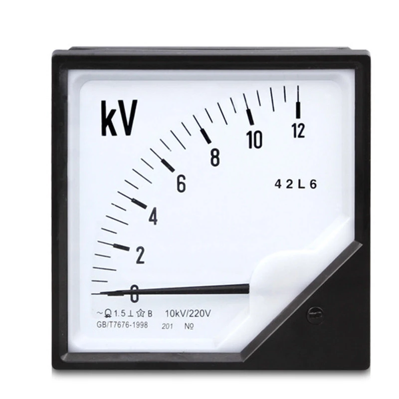 (High Quality)Moving Iron Type Analog Panel Meter Only AC Ammeter 96*96mm