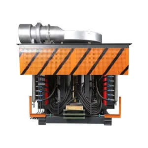 High Temperature Control Induction Furnace Scrap Metal Production Melting New Condition Electric Furnace Construction