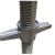 Import Hollow Adjustable Steel Scaffolding Leveling Screw Jacks Base For Shoring from China