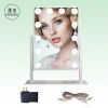 Hollywood Makeup Mirror with Dimmer Stage Smart Touch Screen LED 12 Bulbs Vanity Lighted Mirror