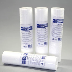 home appliance parts 5 micron pp sediment water filter cartridge