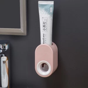 Home Bathroom Wall Mount Auto Children Automatic Toothpaste Dispenser