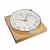 Home Decor Modern Simple Design 12 Inch Rose Gold Round  Plastic Decorative Wall Watch Wall Clock