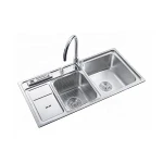 Home kitchen use 304 stainless steel cheap vanity kitchen wash basin sink kitchen