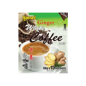 Honsei Instant Ginger White Coffee 3 In 1 Mix
