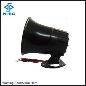 Horn speaker 12w, wireless car speakers and motorcycle alarm siren horn