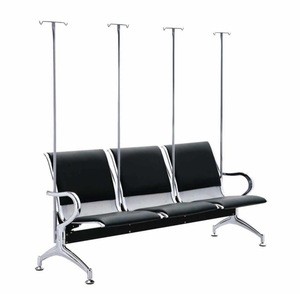 hospital medical pu waiting room Infusion chair 3 seater