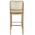 Import Hospitality furniture solid wood frame real rattan seat bar chair from China