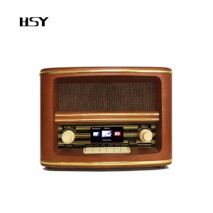 hot new innovative product dab digital radio fm vintage clock radio