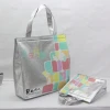 Hot product fastening silver laminated non woven cooler bag for mooncake