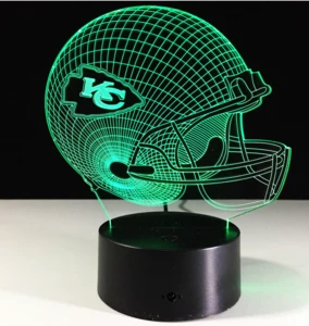 Hot sale 3D Led table lamp 3D led night Light, 3d illusion lamp