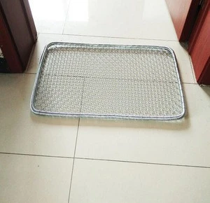 Hot sale anti-slip scraper stainless steel wire mesh door mat