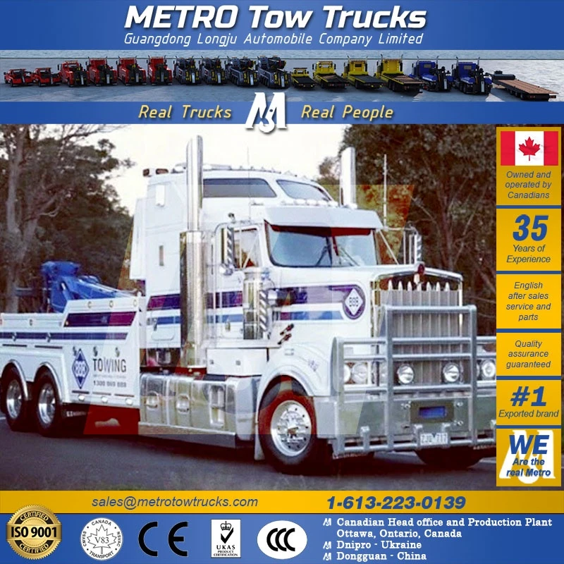 hot sale Australian Market Metro 35 tons rollback tow trucks wrecker