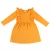 Hot sale casual baby girls dresses Solid Color princess design western kids smocked Clothing