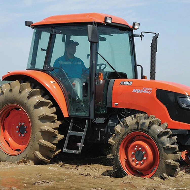 Hot sale cheap used four wheel drive kubota agricultural farm tractors