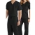 Import Hot Sale Doctor Uniforms Medical Nursing Scrubs Uniform Clinic Scrub Sets Short Sleeve Tops+Pants Uniform from China