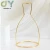 Import Hot sale gold metal frame vase in multi-shaped home decoration iron vase from China