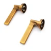 Hot sale luxury antique brass privacy door handle lock