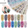 Hot Sale Nail Art Rhinestone Mix  Size Glass Flatback Crystal Non Hotfix 3d Nails Art Decorations