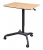 Hot sale office furniture height adjustable sit stand lifting computer desk