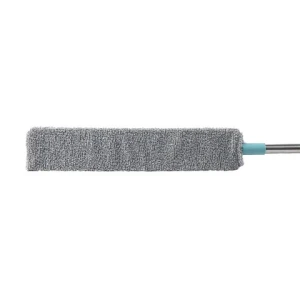 Hot Sale Stainless Steel Handle Dust Duster Microfiber Head for Household Bookshelves Cleaning
