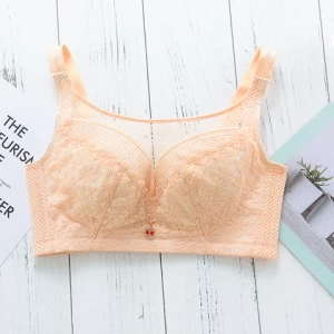 Hot sale women underwear 3/4 cup push up bra lace bra