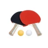 Hot SaleNew Gym Product, China Firm Durable HAWK Pure Wood Flexible Four Player Set Competition Table Tennis Bat Rubber