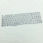 Hot Sales Eco-friendly Custom Silicone Keyboard Cover Skin Protector for Asus 15.6'' FX63 FX80 GL503